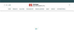 Desktop Screenshot of heritagebusiness.com